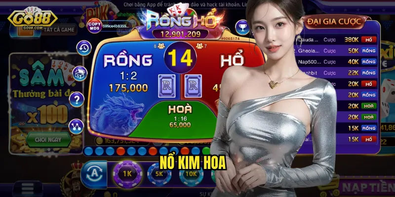 Nổ Kim Hoa go88 sh - Bom Tấn Game Bài Với Phần Thưởng Nổ To 5 Nổ Kim Hoa